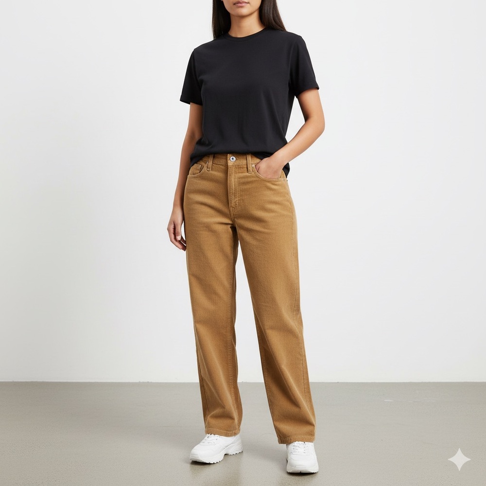 Levi's Women's Brown Straight Leg Jeans